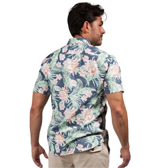 chubbies Floral Print Button Down Shirt - Picture 2 of 9